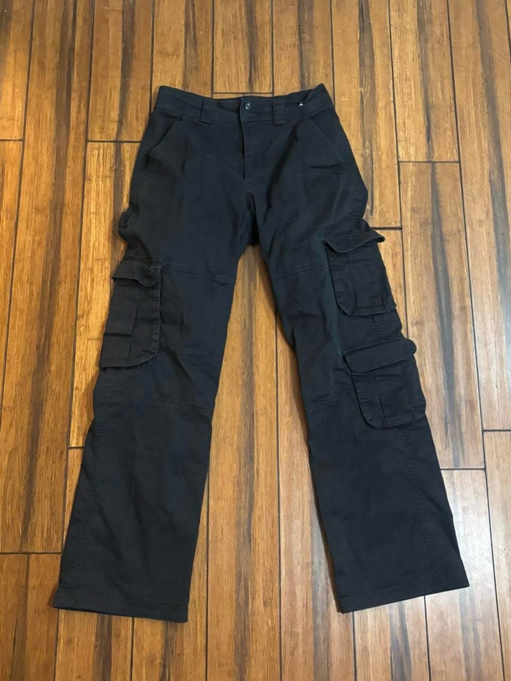 black cargo pants - abercrombie & fitch